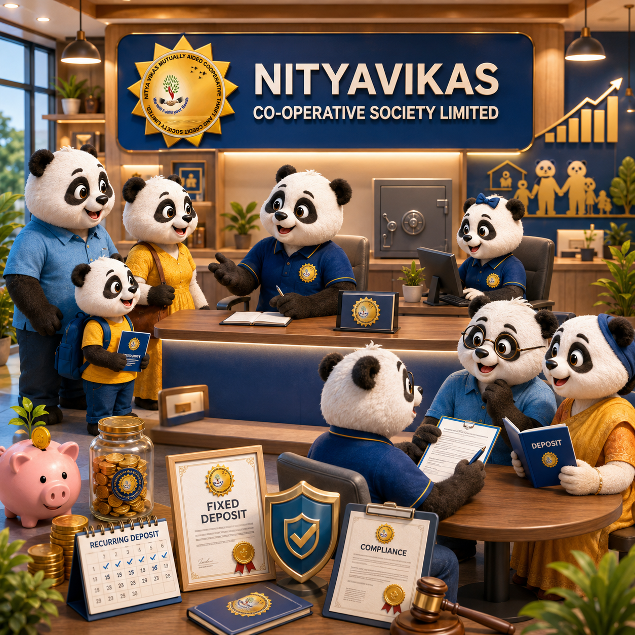 Members and cooperative banking