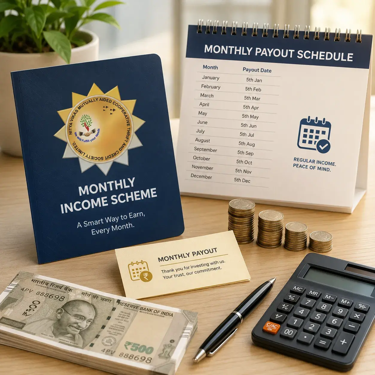 Monthly Income Scheme — visual