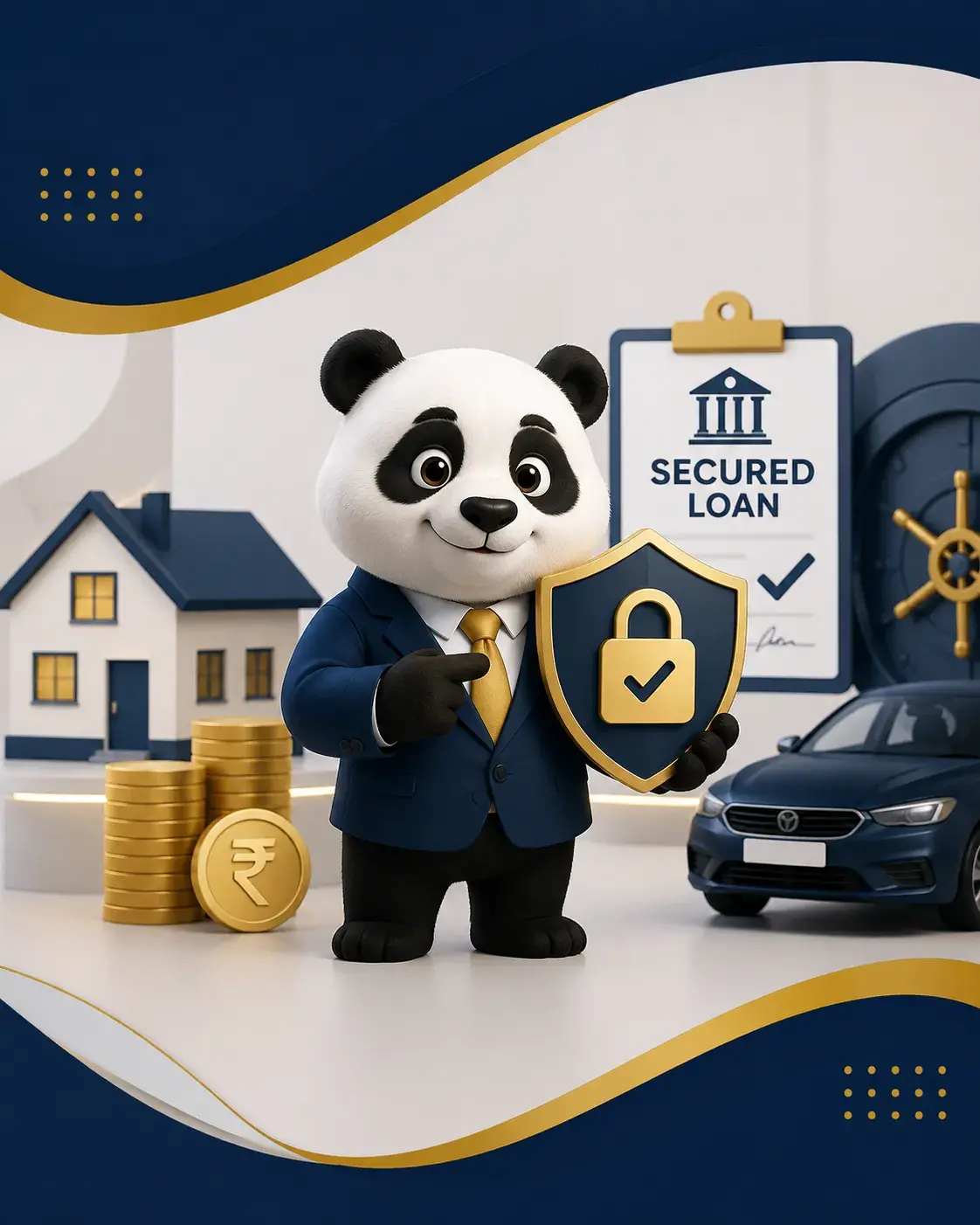 Secured loan — visual