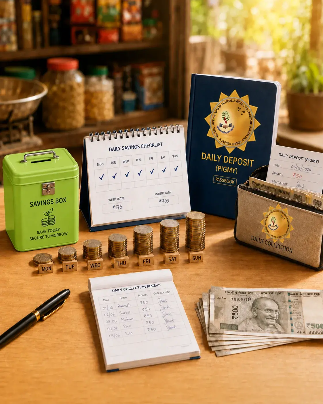 Daily Deposit (Pigmy) — visual